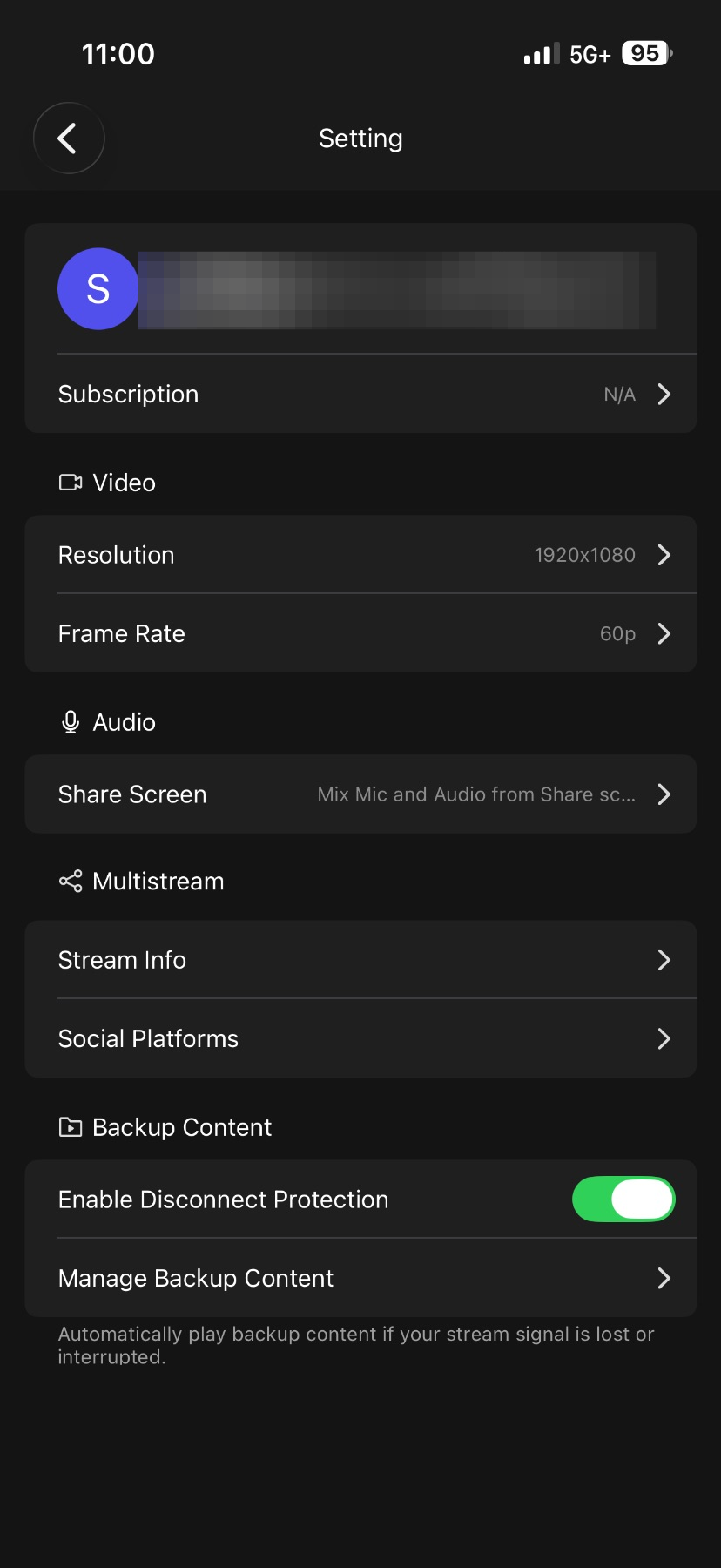 Step 46: Access Account Settings