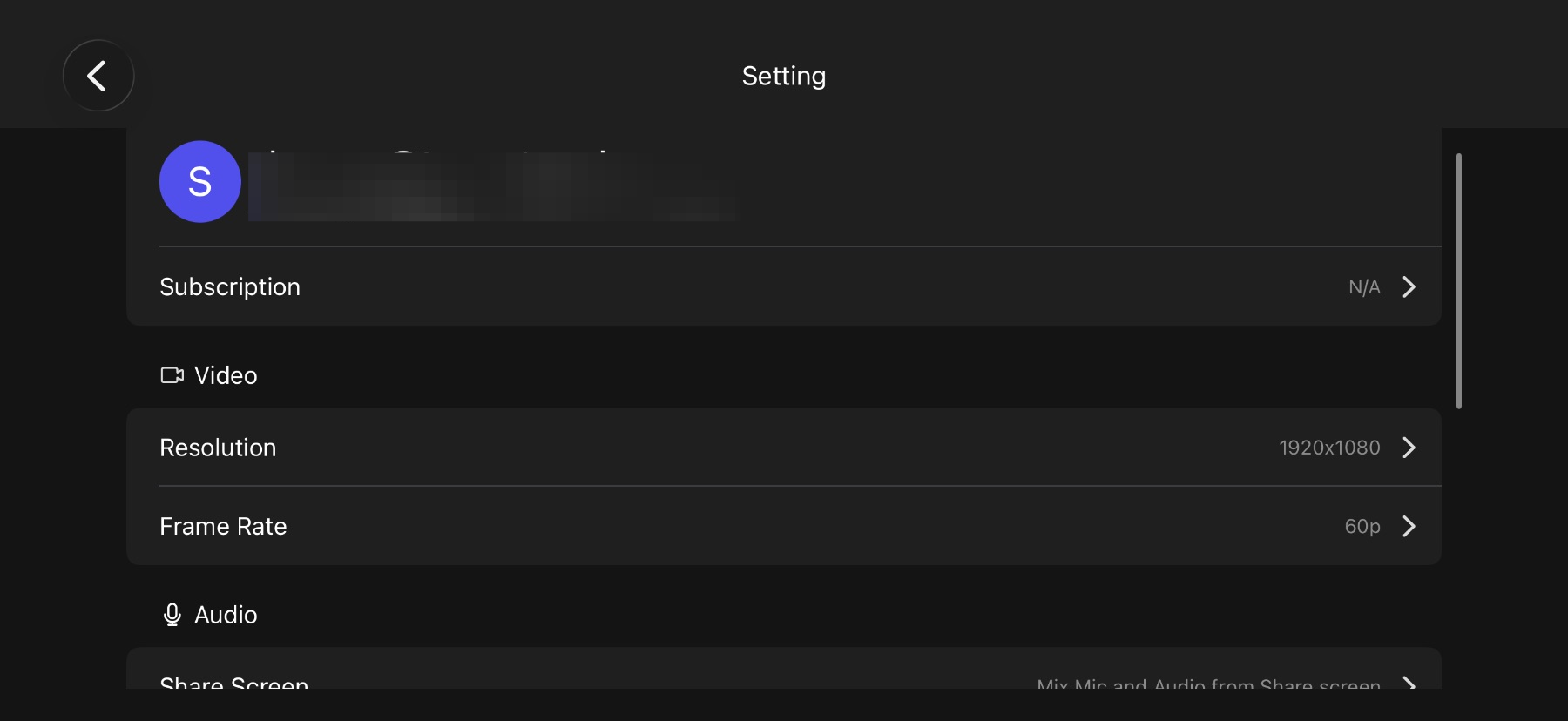 Step 6: Subscription Row